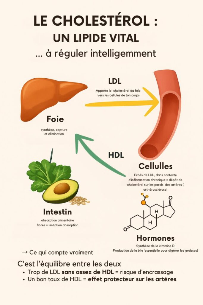 cholestérol et danger