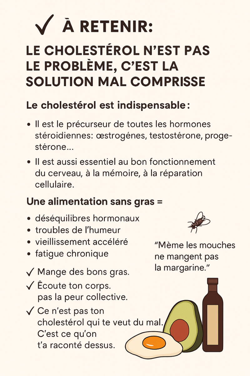 cholestérol et danger