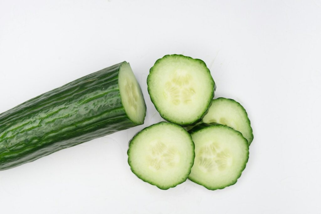 Soupe glacée de concombre à la menthe