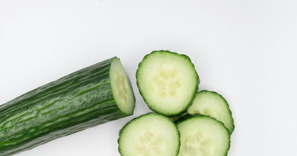 Soupe glacée de concombre à la menthe