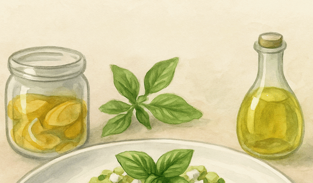 tartare de courgette
