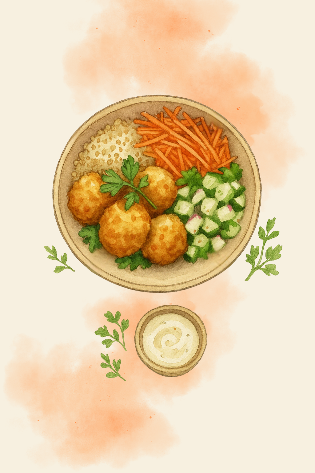 bowl Thaï croustillant végétal