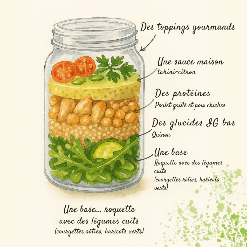 salades composées été