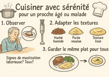 cuisiner pour un proche âgé