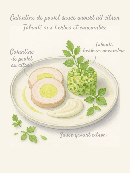 Galantine de poulet