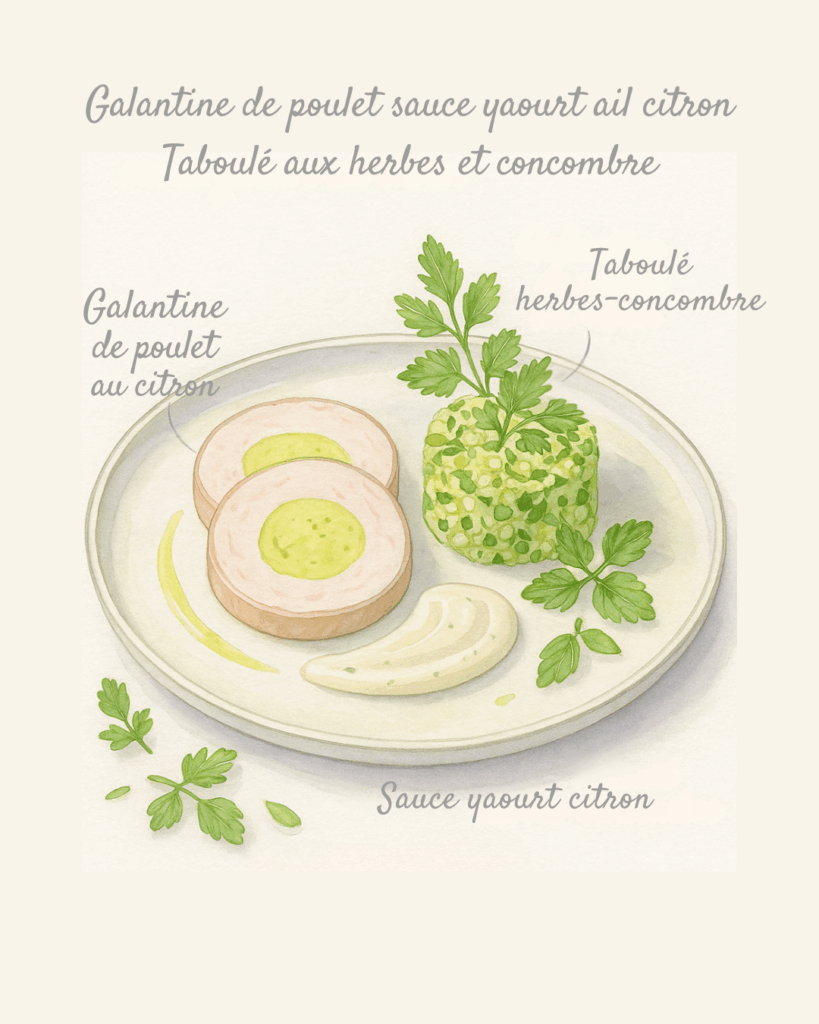 Galantine de poulet