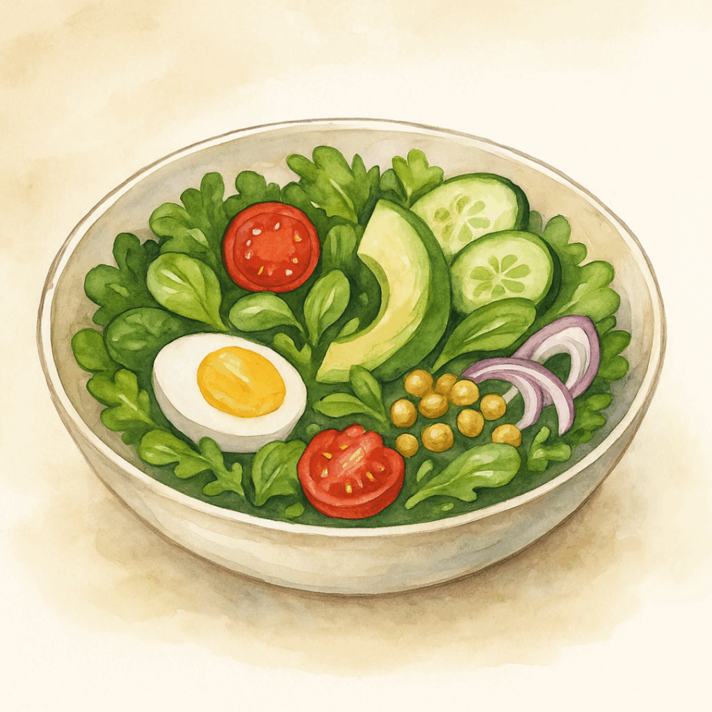 salades composées été