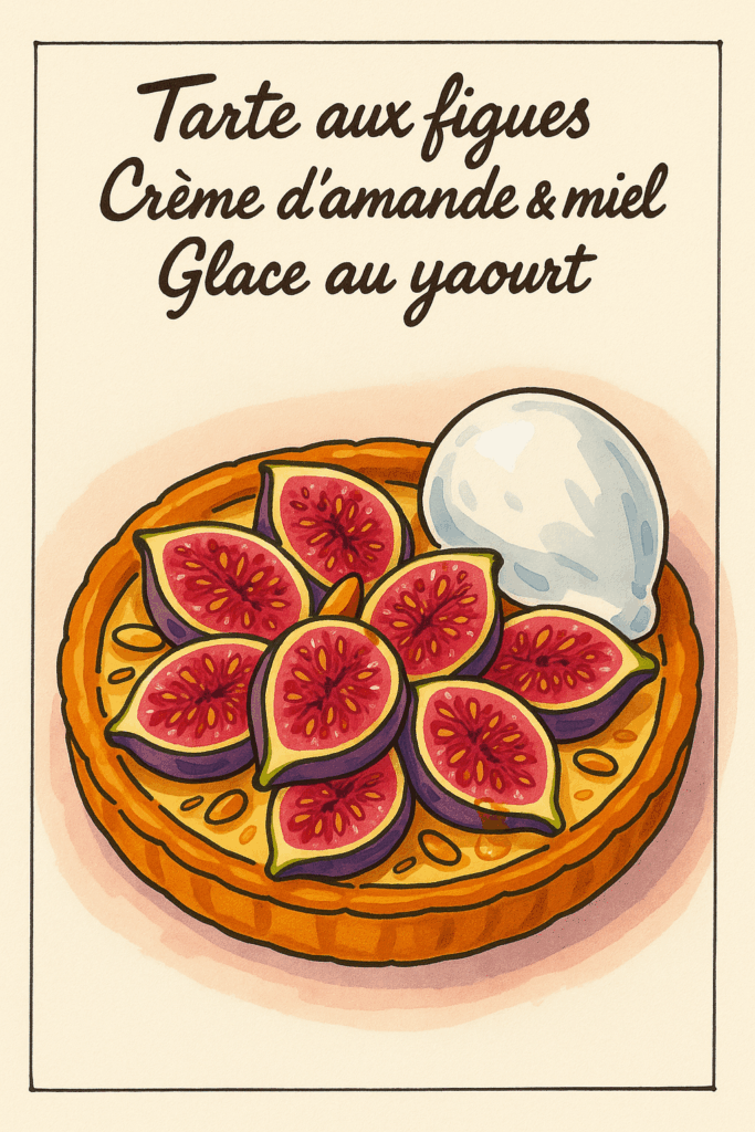 tarte aux figues et miel