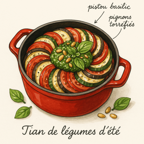 tian aux légumes d'été