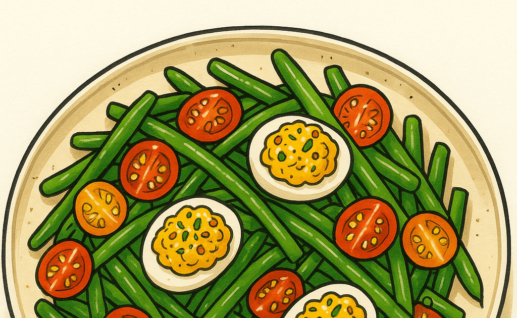 Méli-mélo de haricots verts