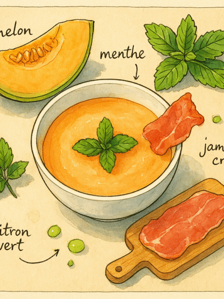 soupe de melon