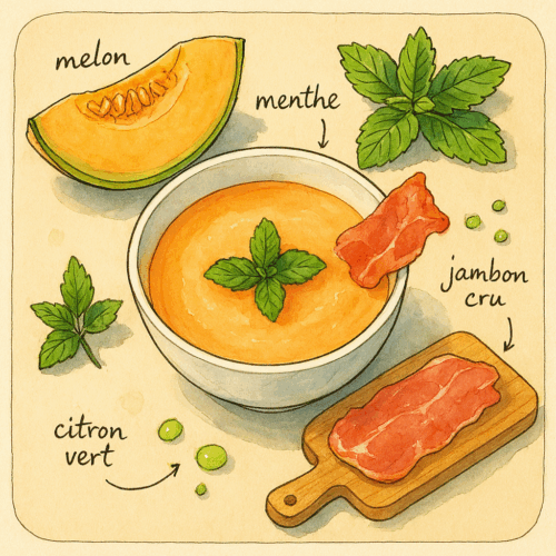 soupe de melon