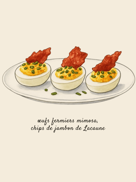 œufs mimosa