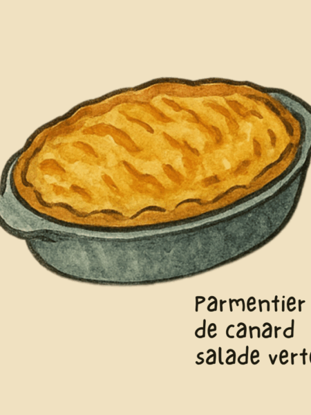 Parmentier de canard confit
