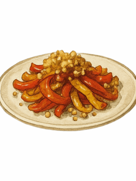 poivrons marinés