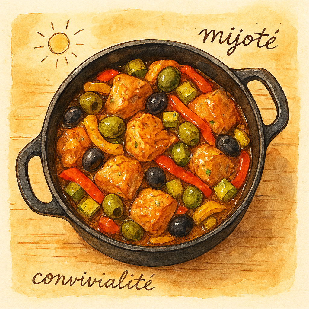 sauté de veau au citron olives