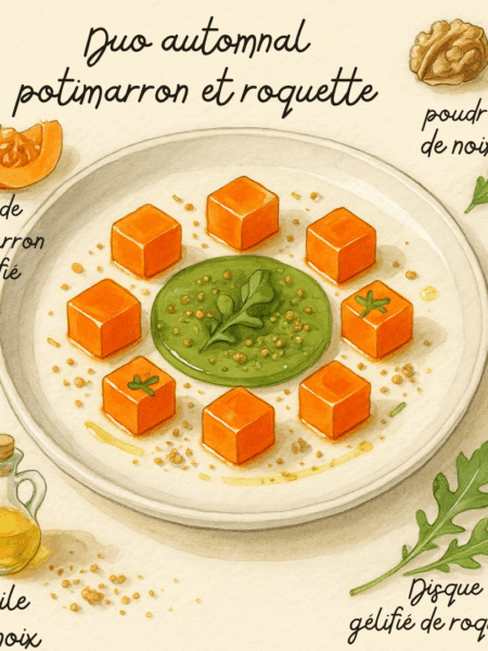 Duo automnal potimarron & roquette