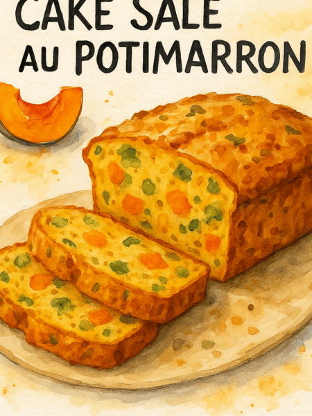 cake salé potimarron