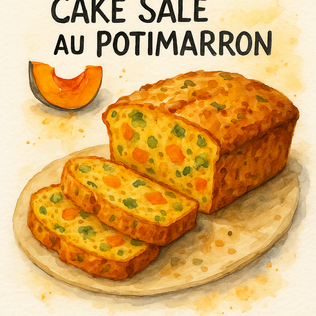 cake salé potimarron