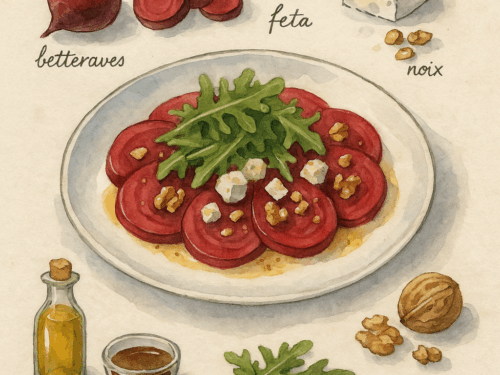 carpaccio de betteraves