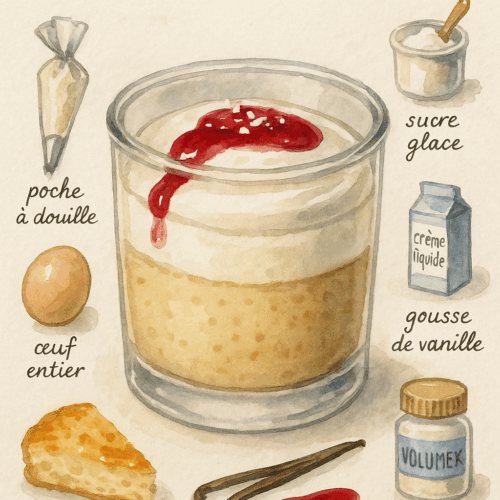 chou chantilly mixé