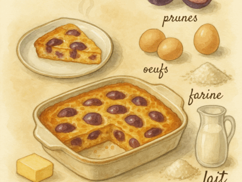 clafoutis aux prunes