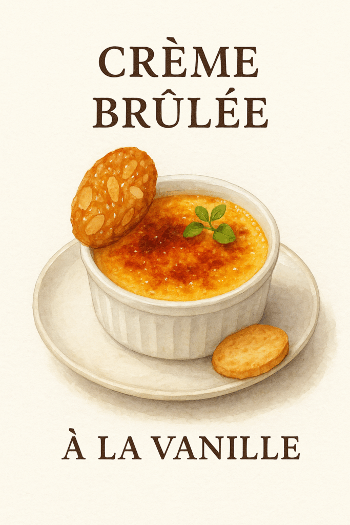 créme brulée vanille