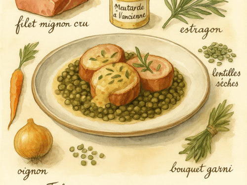 filet mignon moutarde estragon