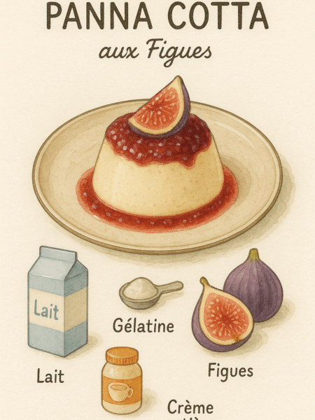 panna cotta aux figues