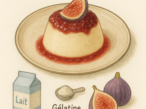 panna cotta aux figues