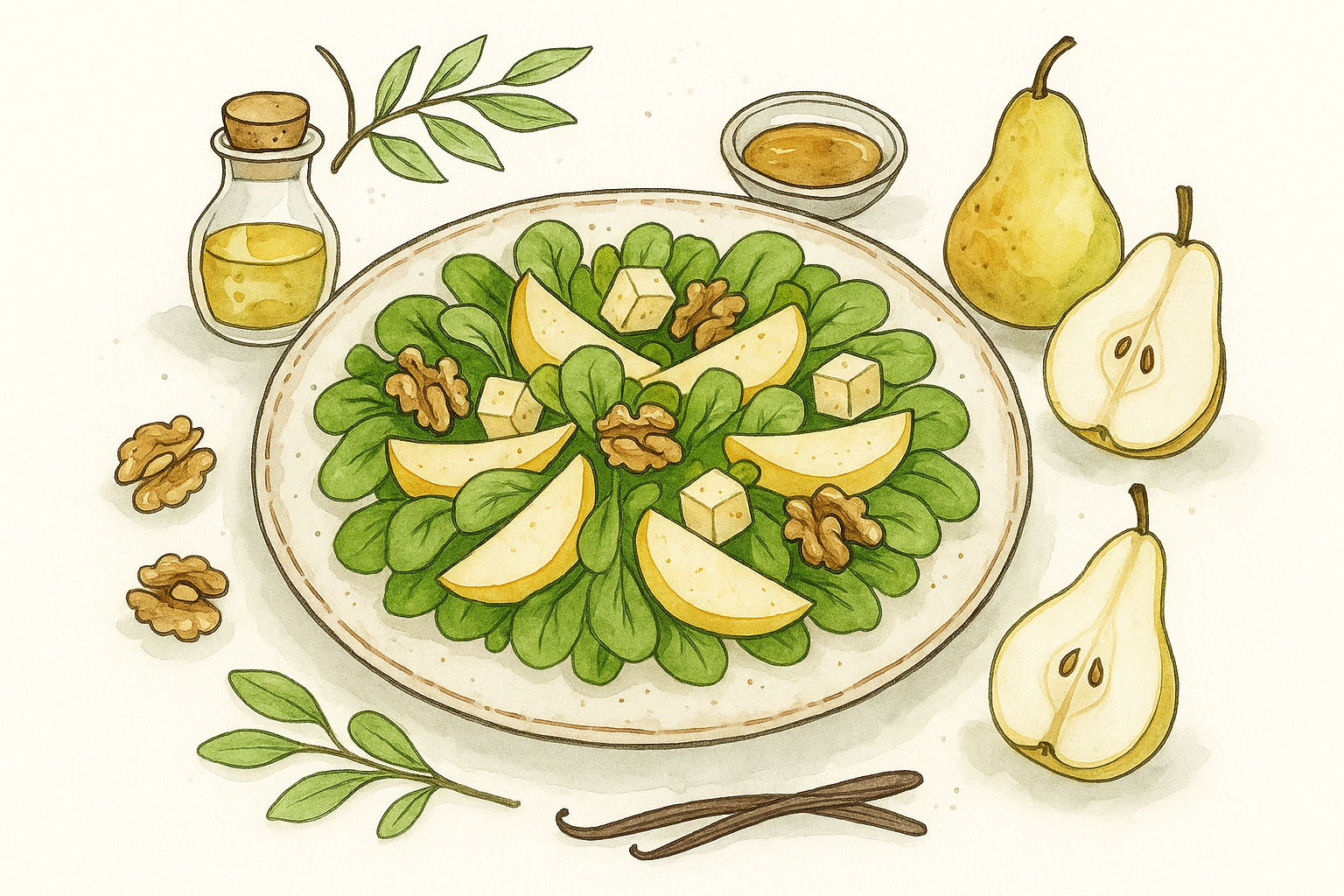 salade automnale croquante