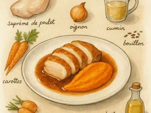 supreme de poulet roti