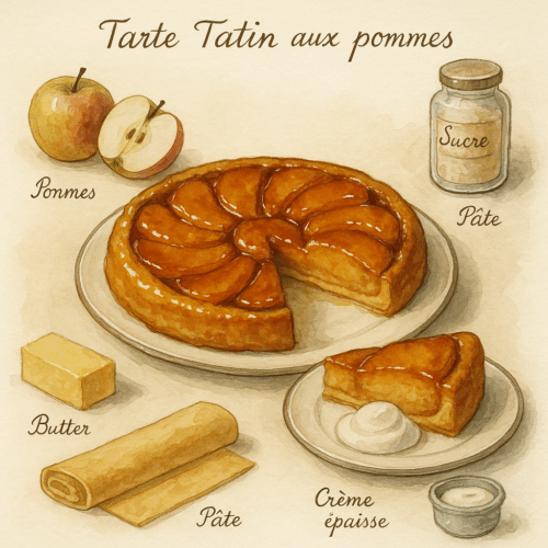 tarte Tatin aux pommes
