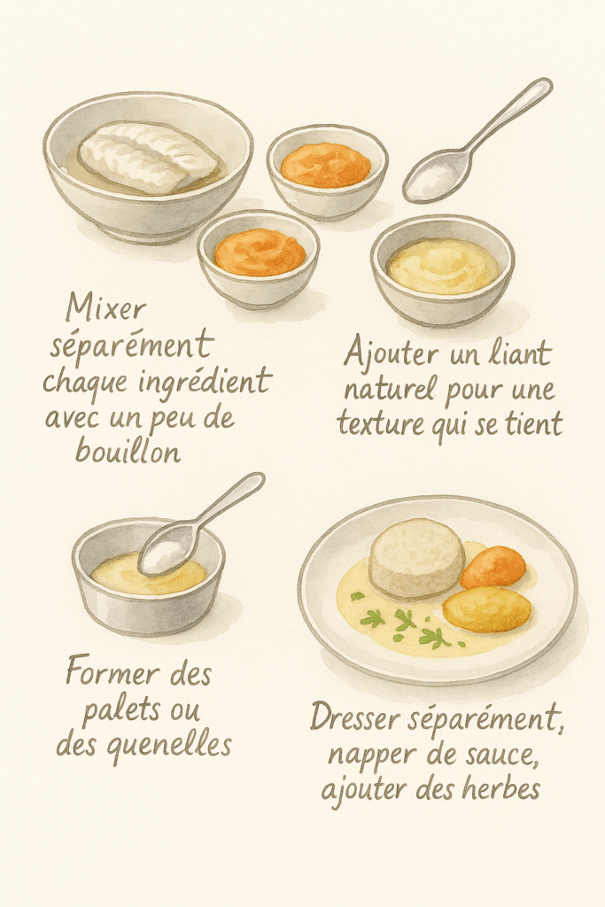 séniors dysphagie textures modifiées