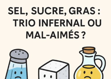 sel sucre gras