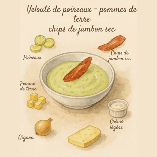 velouté poireaux pomme de terre