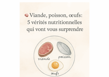 vérités nutritionnelles viande poisson œufs