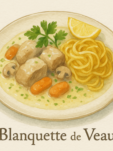 blanquette de veau tagliatelles fraîches