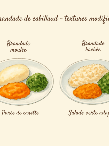 Brandade de cabillaud adaptée