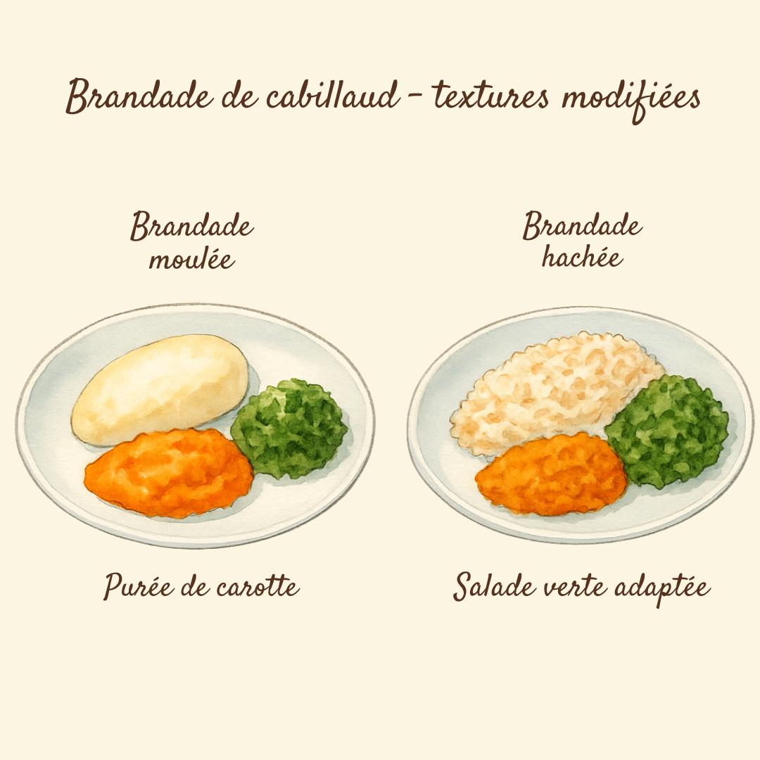 Brandade de cabillaud adaptée