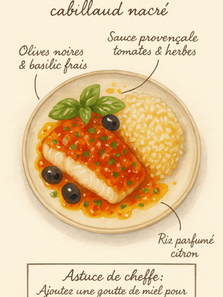 cabillaud à la provençale