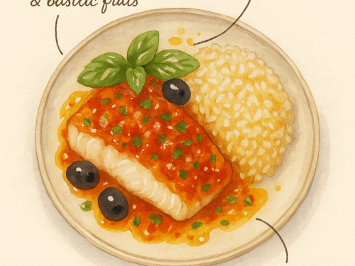 cabillaud à la provençale