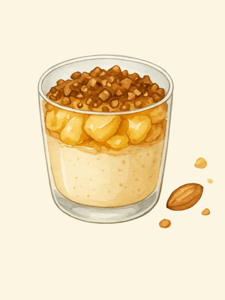 crème d’amande poire spéculoos