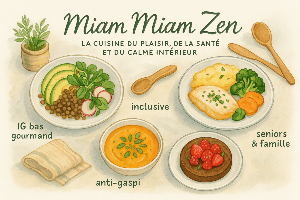 IG bas, anti-inflammatoire, inclusive, locale et joyeuse.