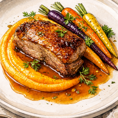 Confit d'épaule cochon Duroc